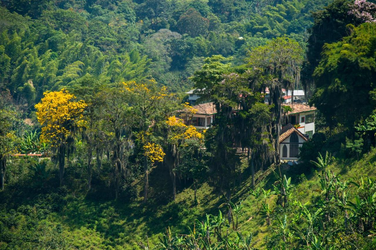 Ferienwohnung Hacienda Charrascal Coffe Farm Manizales Exterior foto